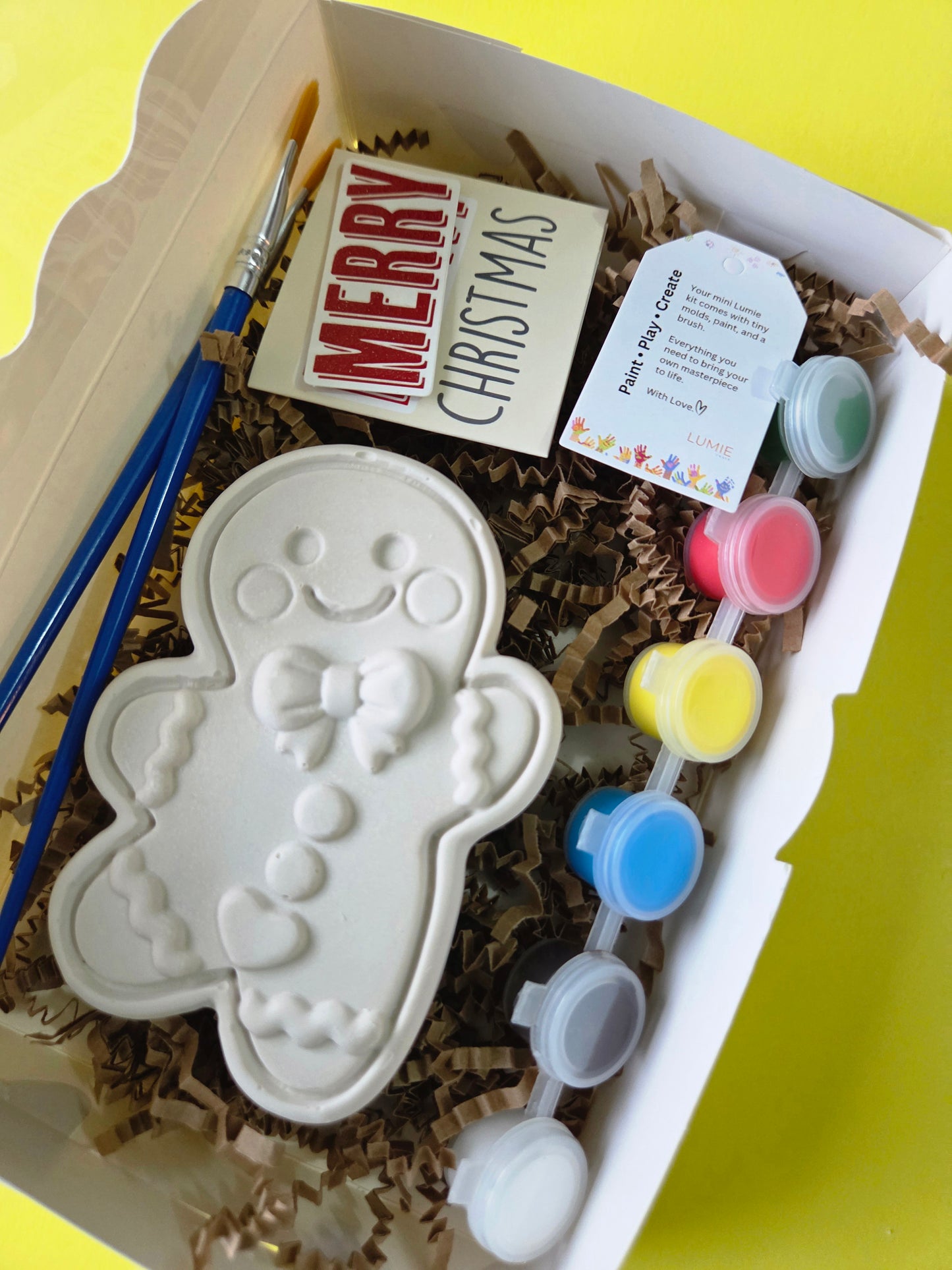 Gingerbread Paint Kit