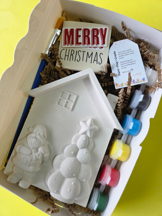 Christmas Chimney House Paint Kit