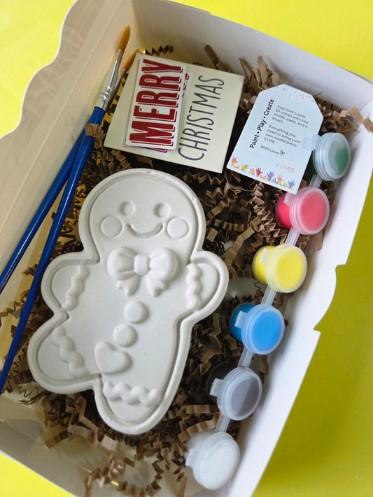 Christmas Gingerbread Paint Kit