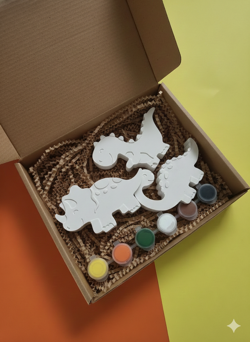 3D Dinosaur Paint Kit